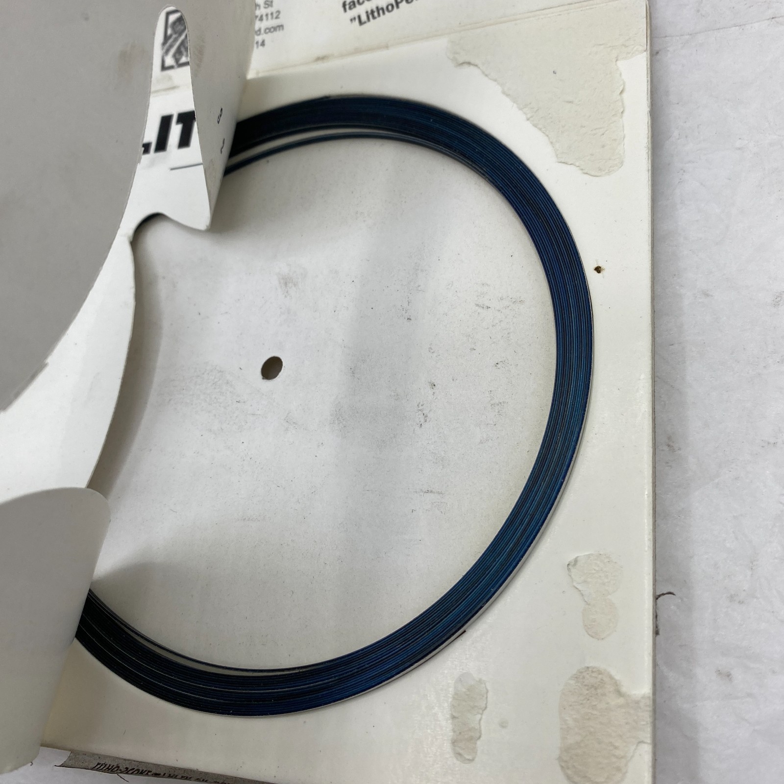 H.S. BODY LITHO-SCORE PAPER OR CARD 20ft /6.1m ROLL PRODUCT: 827, OFFSET RULES