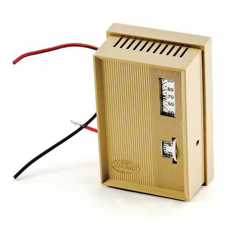 Schneider Electric Room Temp Sensor 55-85F HVAC Control Thermostat