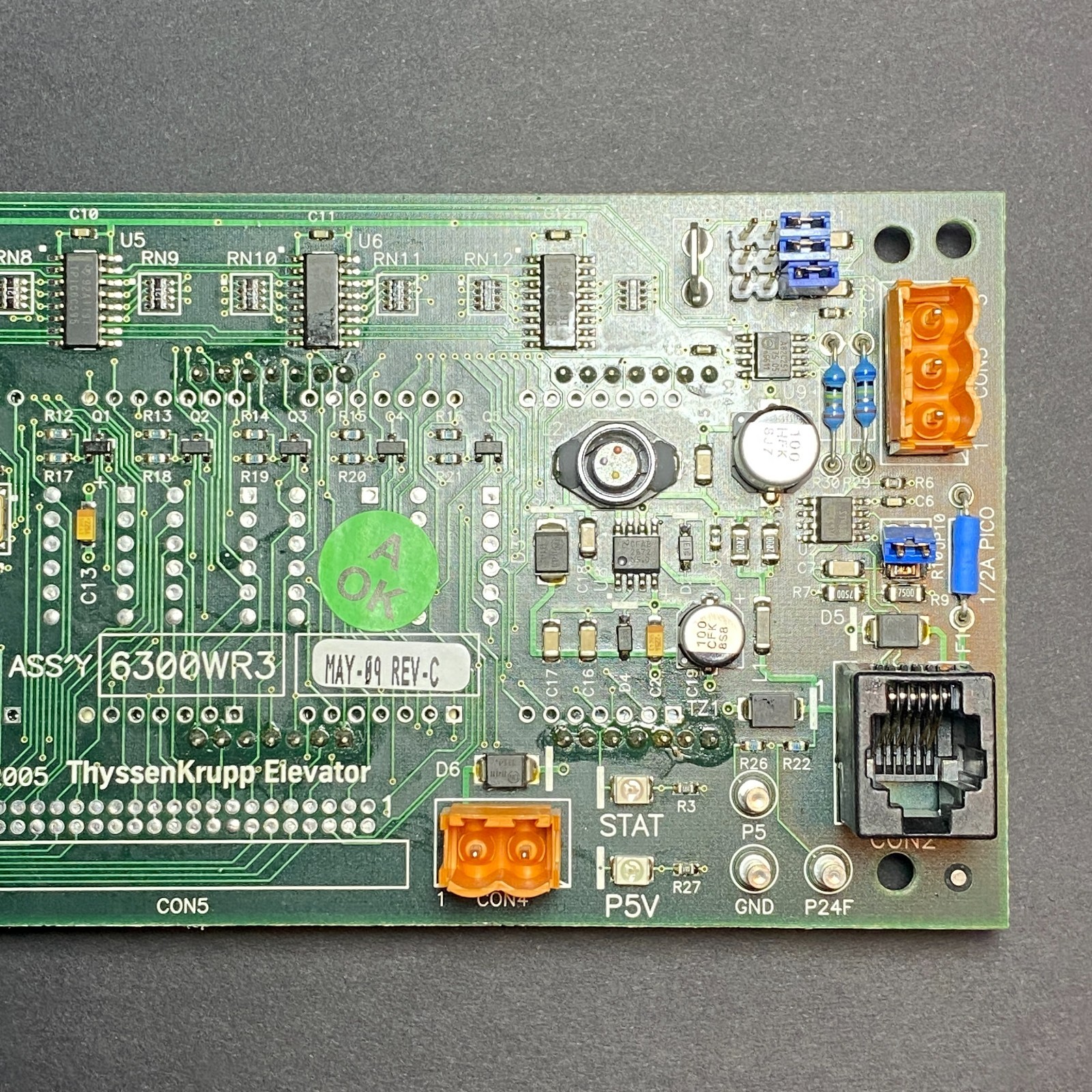 ThyssenKrupp Elevator Board 6300WR3 Display