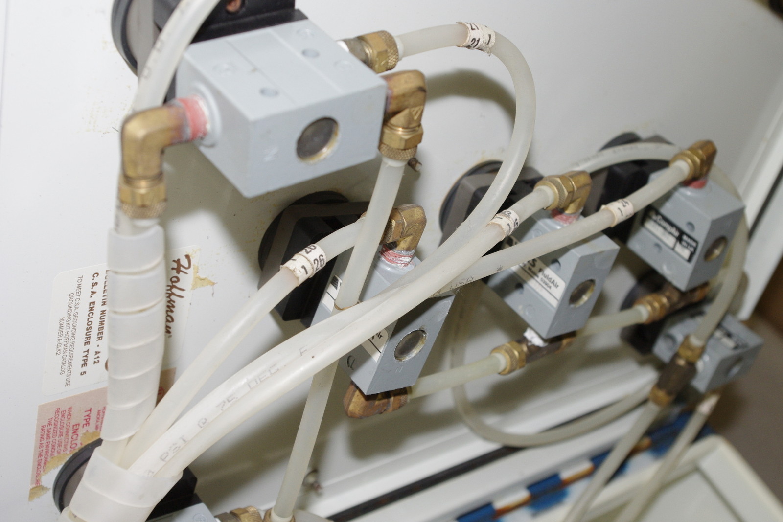 Hoffman Engineering Air/Fluid Spray Control Panel Universal Spray Technology