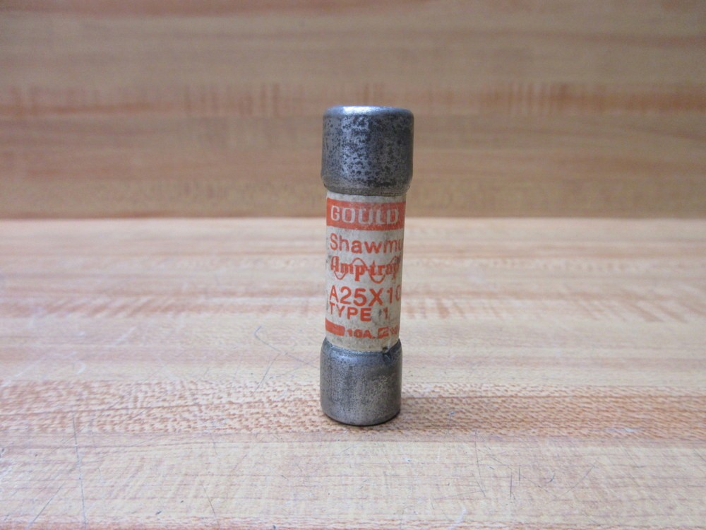 Gould Shawmut Ferraz Amp-Trap A25X10-1 Mersen Fuse A25X10