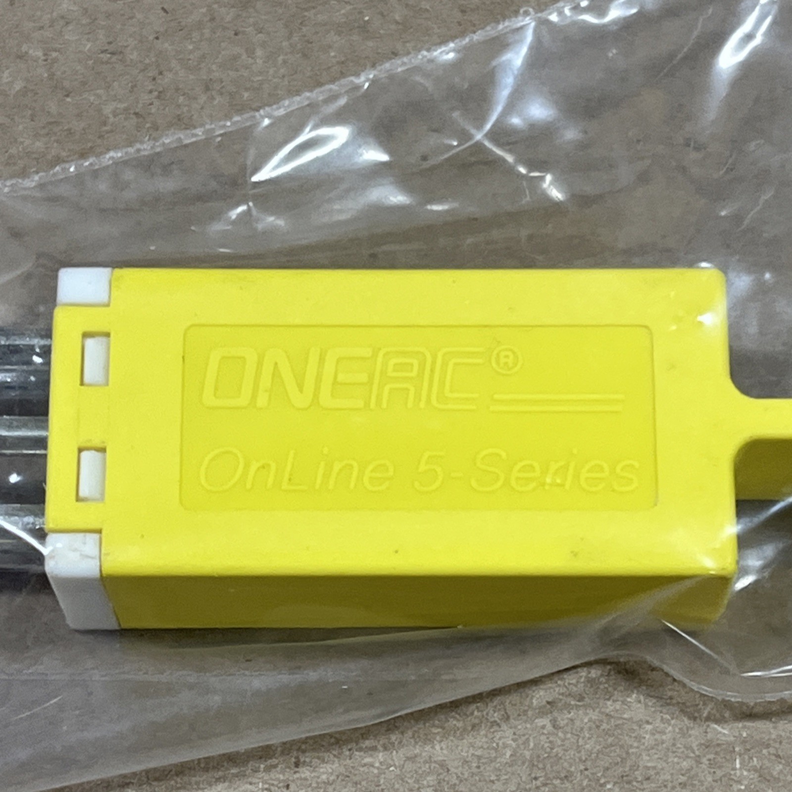 OneAC 5C-DP Yellow Telephone Communication Line Protector Online 5-Series 60-170