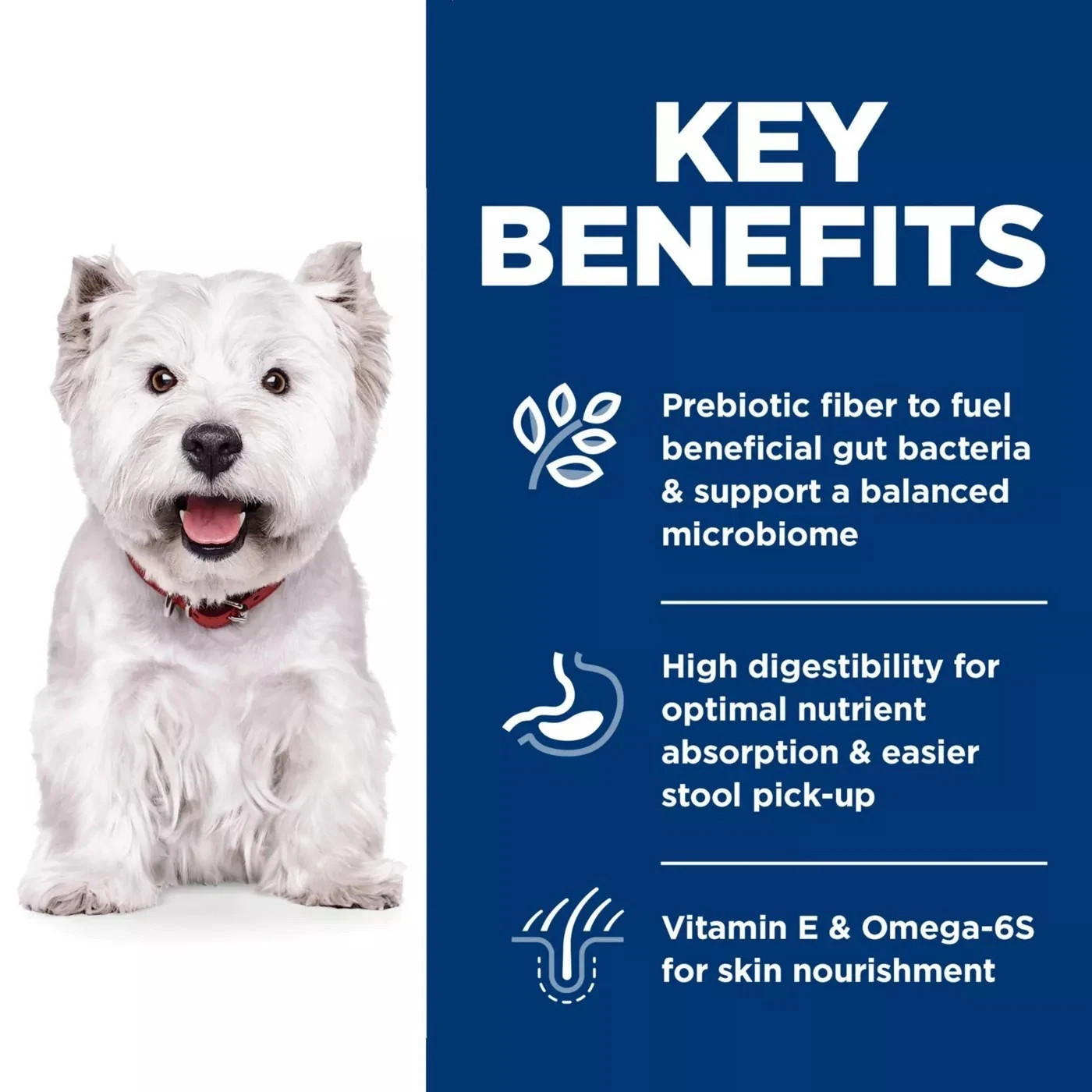Hill’s Sensitive Stomach & Skin Small Bites Adult Dog Dry-Chicken & Barley, 15Lb