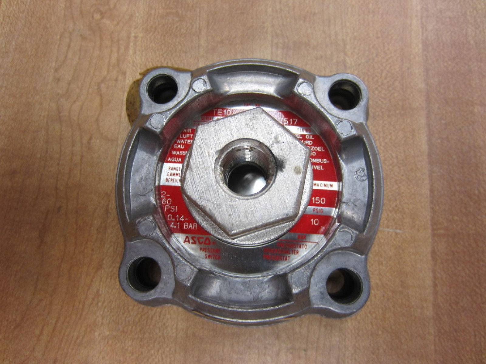 Asco TE10A44 Transducer Pressure Switch ACH67517