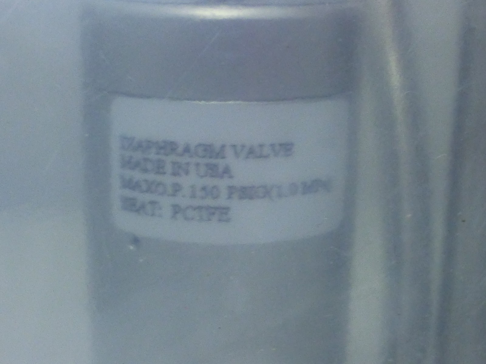Lam Research 766-240402-413 Rev A ichor Diaphragm Valve Assy,65-100psig,Jp+9720