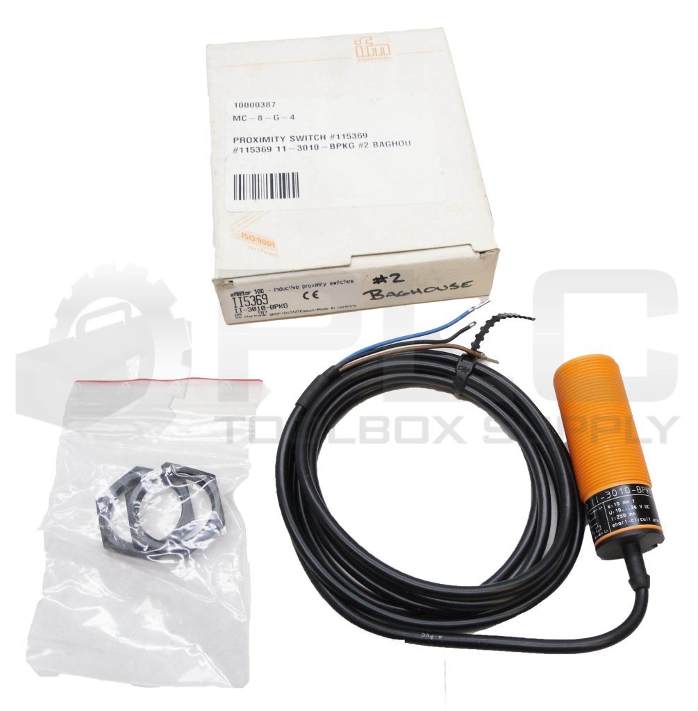 NEW IFM EFECTOR II-3010-BPKG INDUCTIVE PROXIMITY SENSOR 10-36VDC II5369