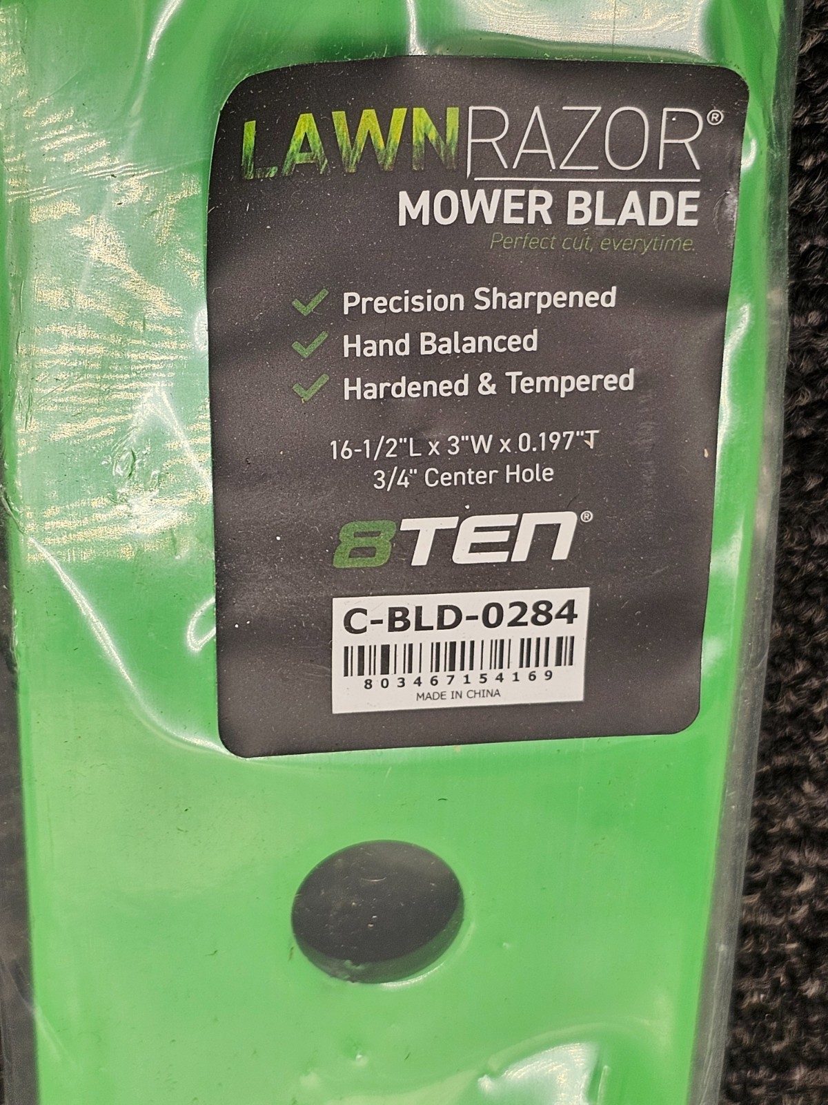 (QTY 3) LawnRAZOR C-BLD-0284 High Lift Blade 16-1/2 L For Cub Cadet 1004772