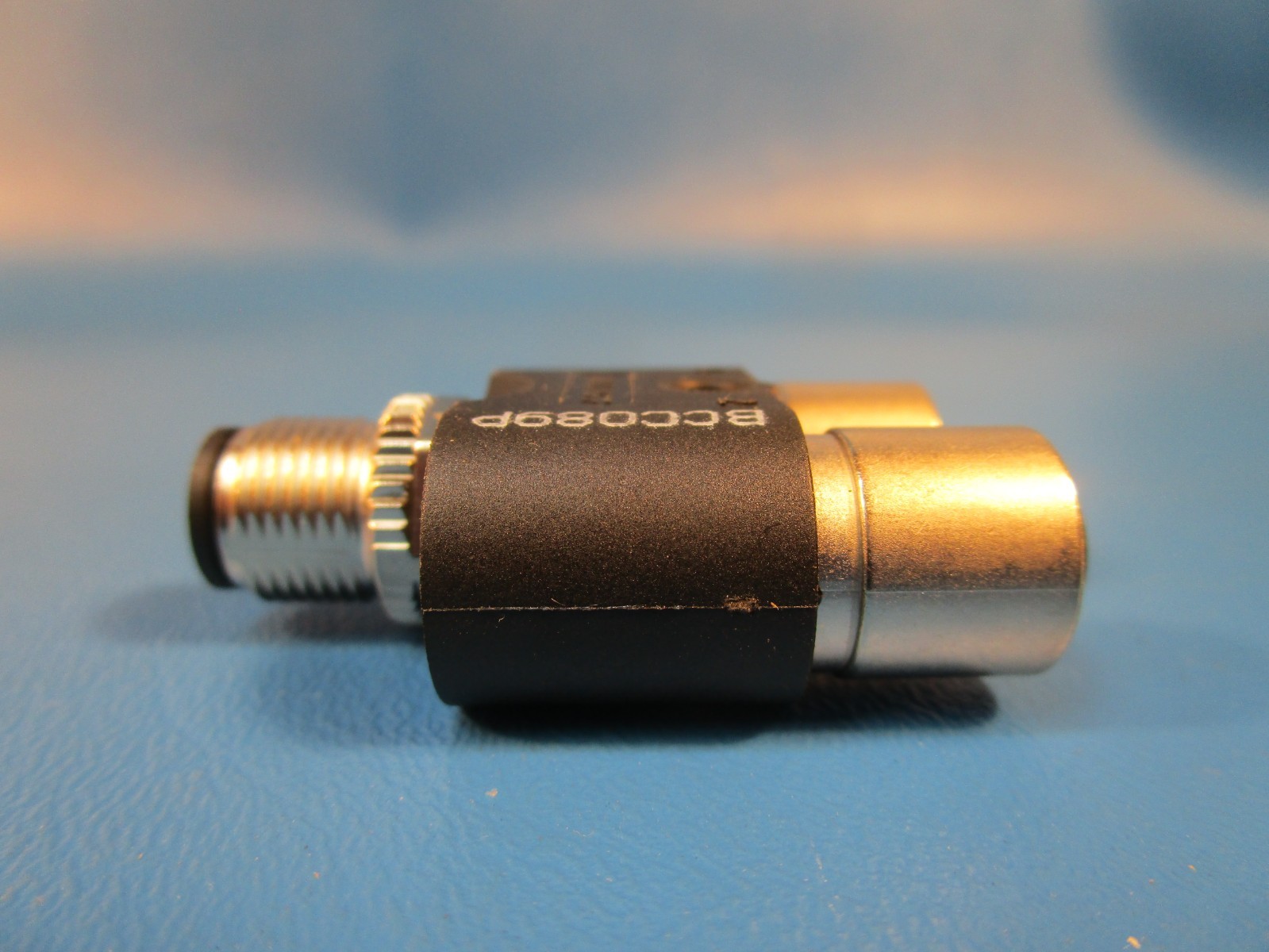 LOT OF 2 BALLUFF BBC089P, (BCC M415-M415-M415-U0003-000), Tee, 1: M12x1-Male