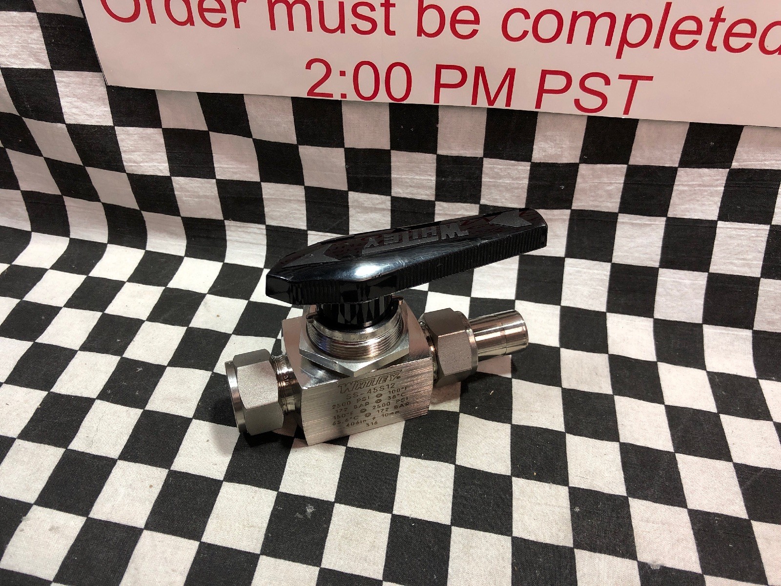 WHITNEY SS-45S12, SS45S12, BALL VALVE 3/4″, SHIPSAMEDAY#1181N1