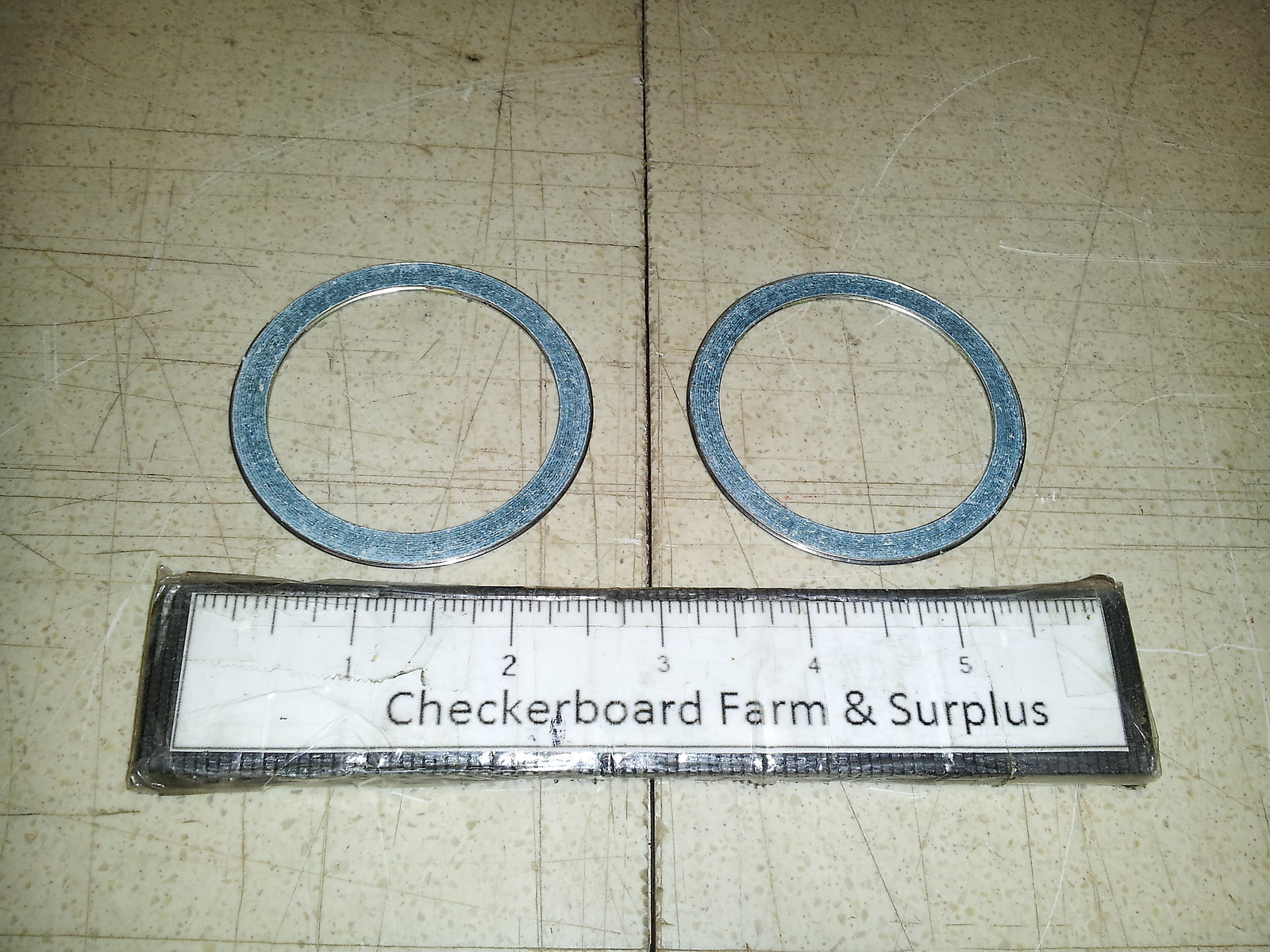 Qty-2 NOS Flexitallic Spiral Wound Gasket 625017-7 00212045 5330015222660