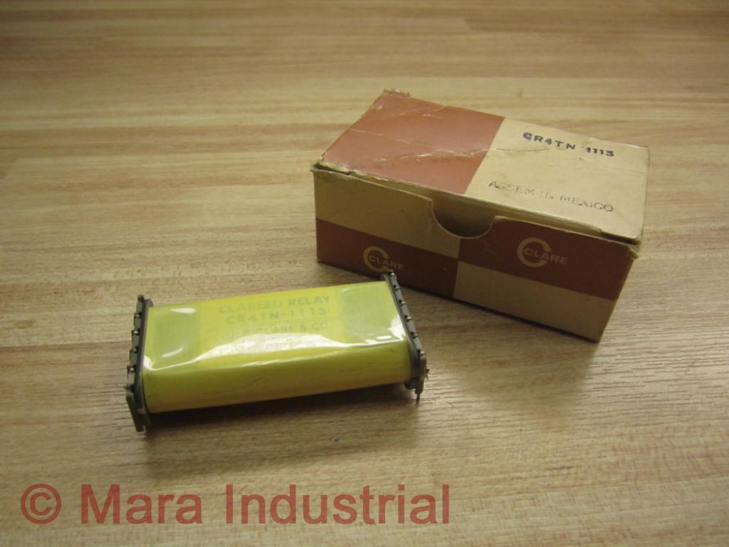 C.P. Clare & CR4TN-1113 Clareed Relay