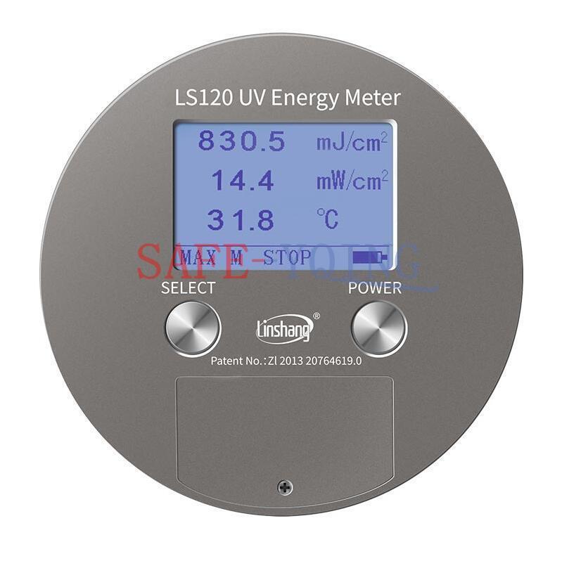 1PC New UV Energy Meter UV irradiance and temperature UV Energy meter LS120