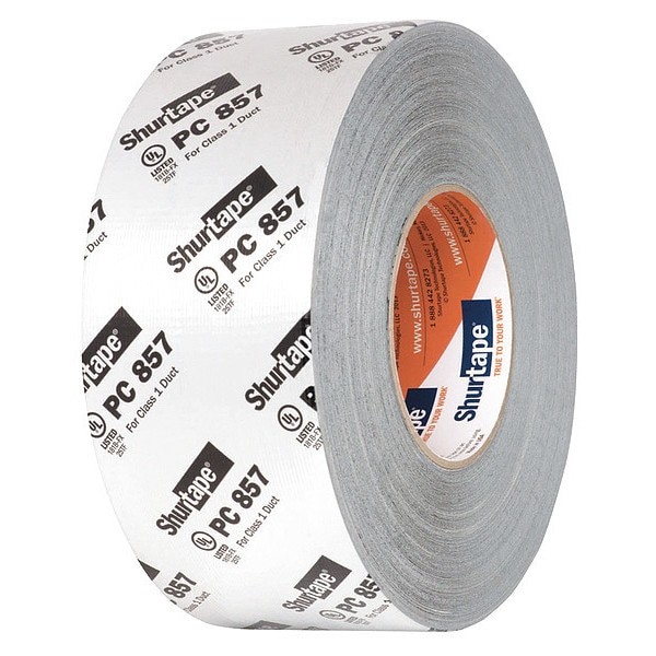 Shurtape 101014 Ducttape, Silver, 60-1/8Ydl, 2-7/8Inw