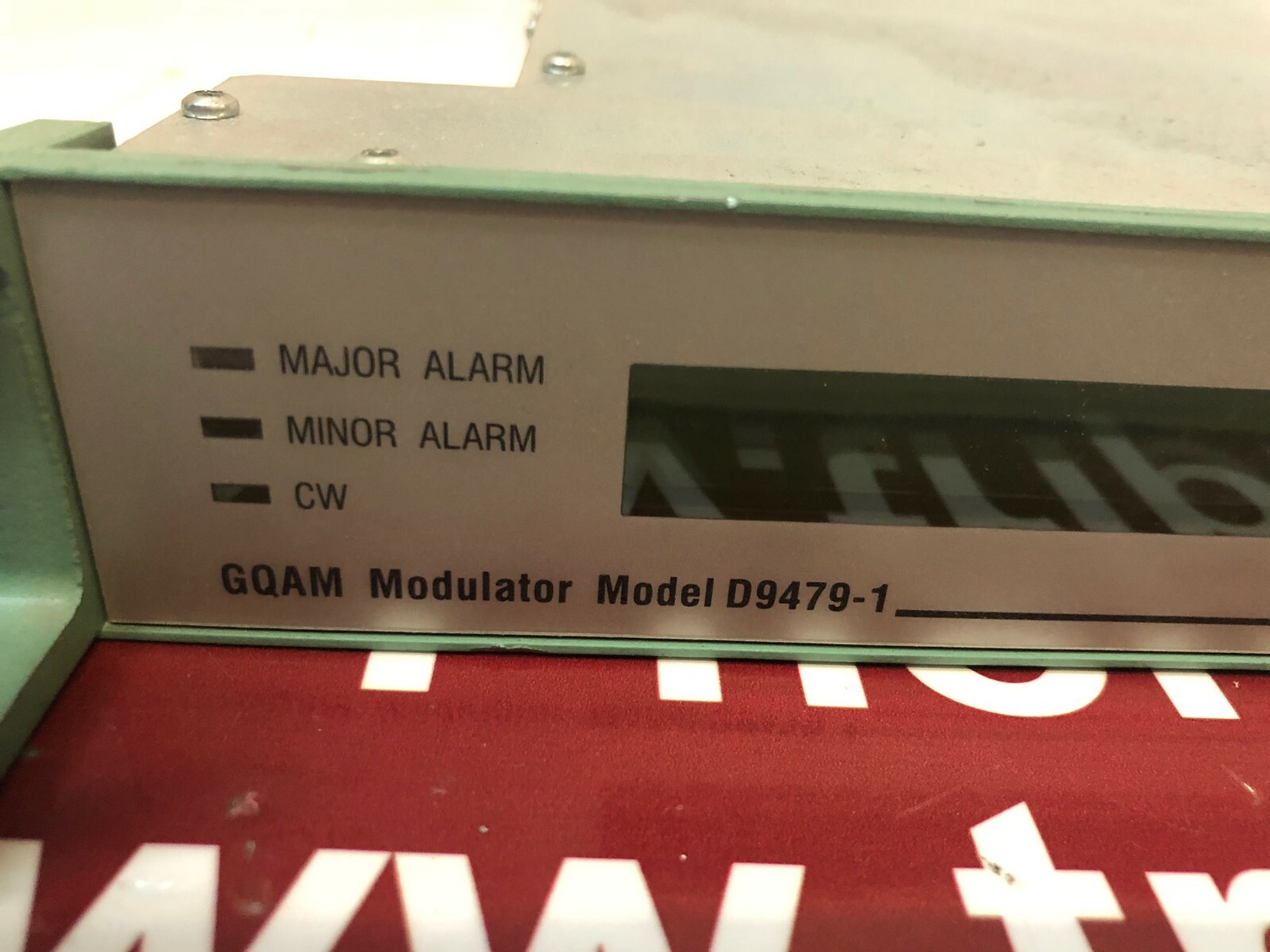 Scientific Atlanta D9479-1 GQAM Modulator P/N 740450 **FOR PARTS ONLY**