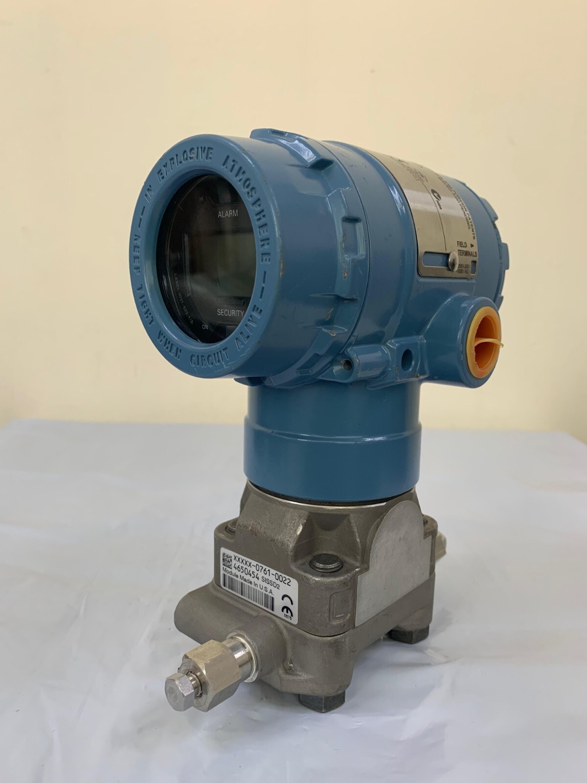 Rosemount / 2051 Pressure Transmitter / 2051CD2A22A1AB4L4M5Q4DF / 0 – 750 MM H2O