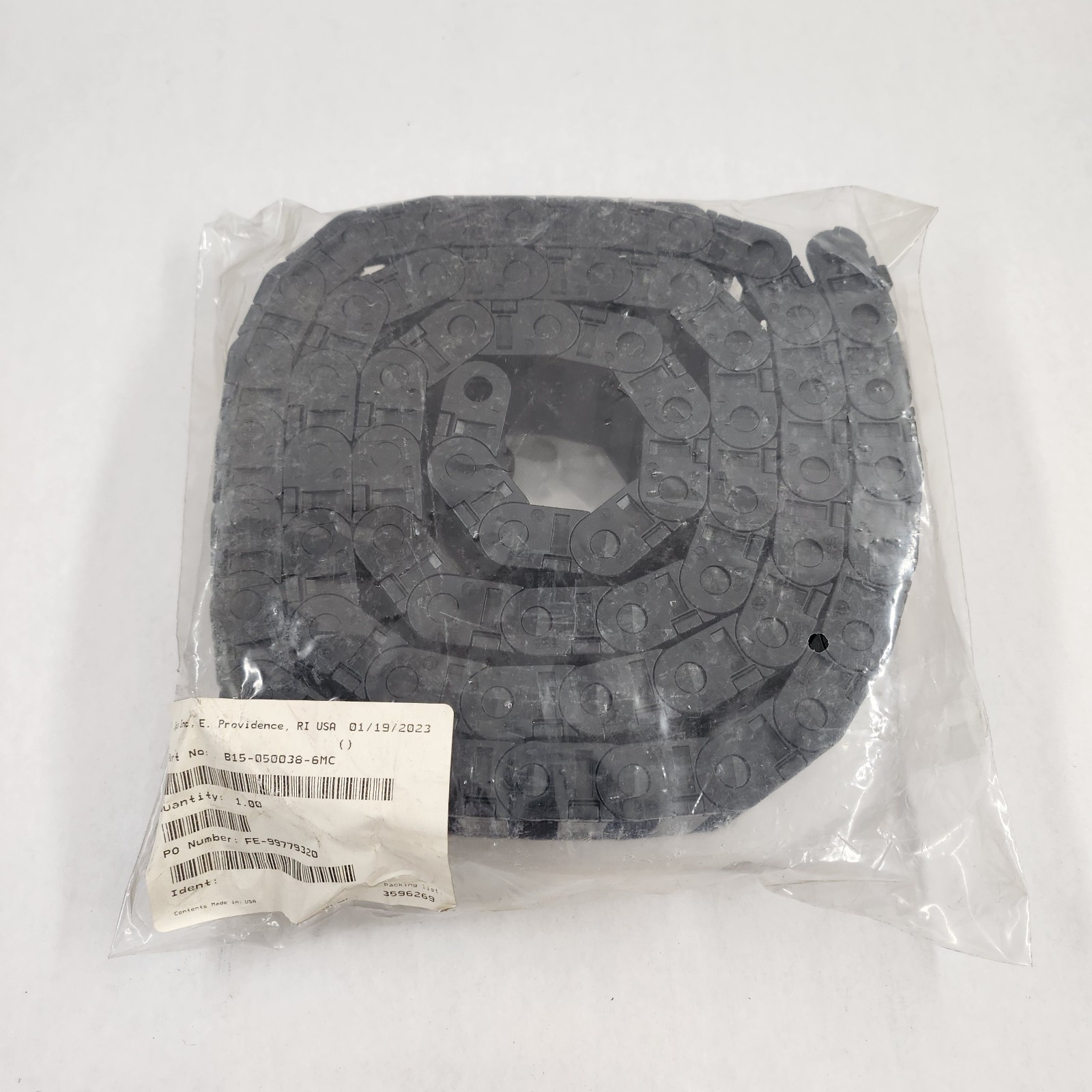 NEW IGUS ENERGY CHAIN CABLE CARRIER B15-050038-6MC