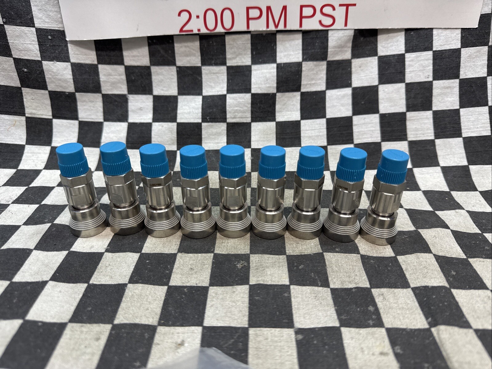 SWAGELOK SS-QC4-B-400, SSQC4B400, Quick Connect 1/4″, LOT OF 9 #1472S5