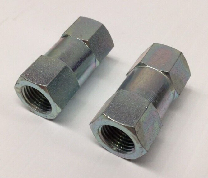 SKF Type 406-010 Tube Connector M10X1(F) To M10X1(F 406010 (Pack Of 2)