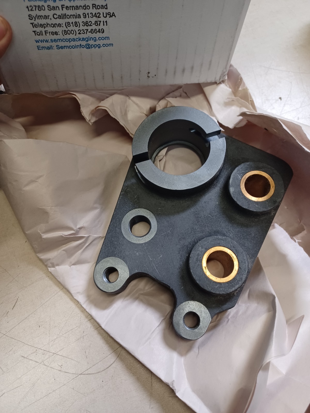 PPG Semco 221281 Model 288 Slide Plate Assembly