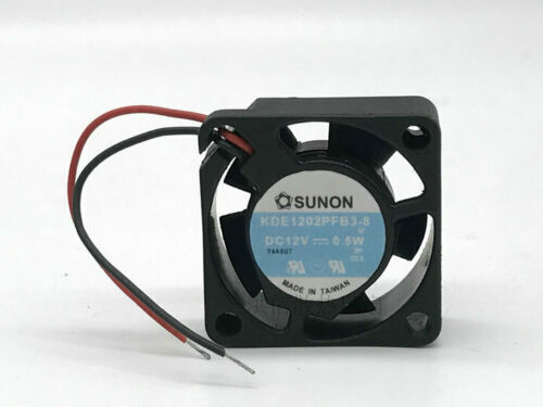 1 PCS SUNON Fan KDE1202PFB3-8 25mm DC 12V 0.5W 2 Wire 2.5CM