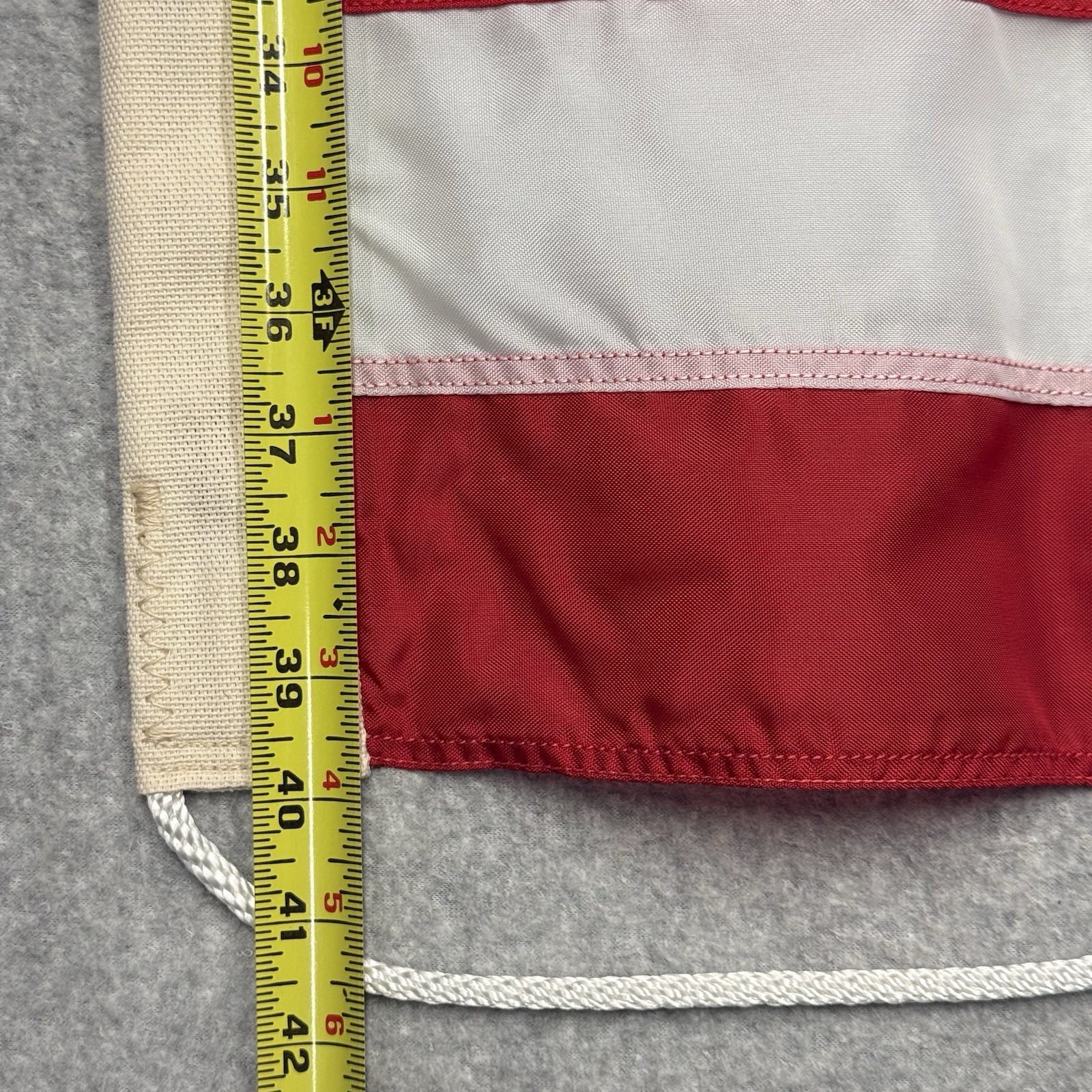 Valley Forge Flag Co 50 Star 3.5’x6.7’ Snap And Ring Attachment Stitched Stars