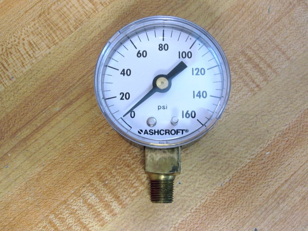 Ashcroft 20W1005-H-01L-160# 2″ Pressure Gauge 20W1005H01L160#