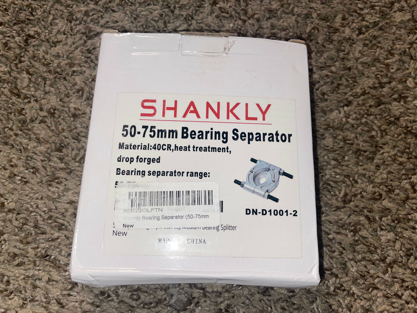 Shankly Bearing Separator (50-75mm or 1.96′ – 2.95 ‘inches), Medium Bearing NEW.