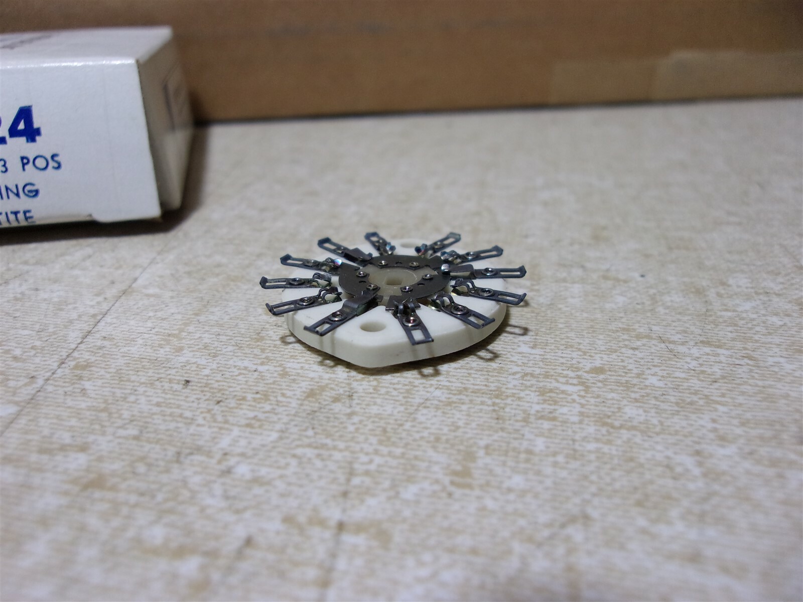 NEW Centralab PS24 3-Pol-3Pos Shorting Steatite *FREE SHIPPING*