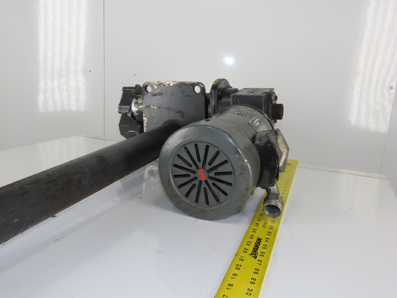 Joyce Dayton 10 Ton Machine Comdrive 36″ Screw Jack W/ 575V 3Ph Motor & Limit