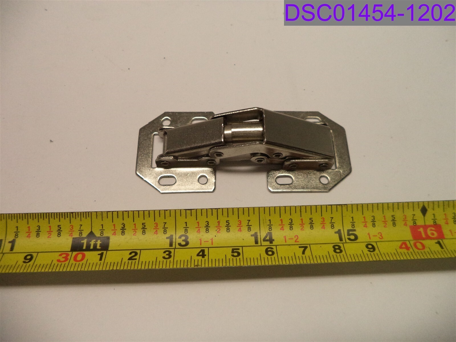 Qty = 1 Pack of 10: 4″ Concealed Cabinet Hinges 90Â° Full Overlay