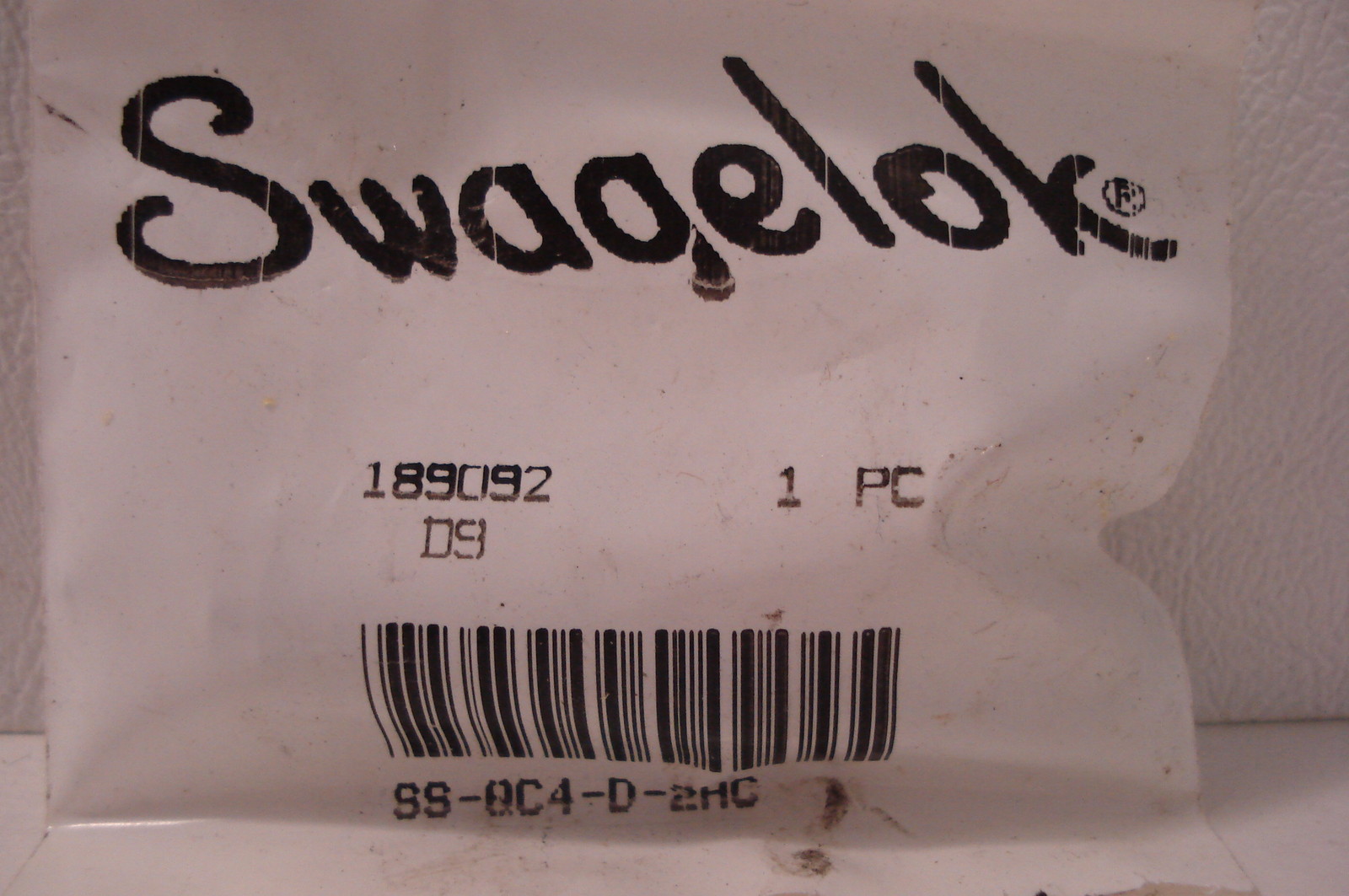 NEW SWAGELOK SS-QC4-D-2HC 189092 SSQC4D2HC