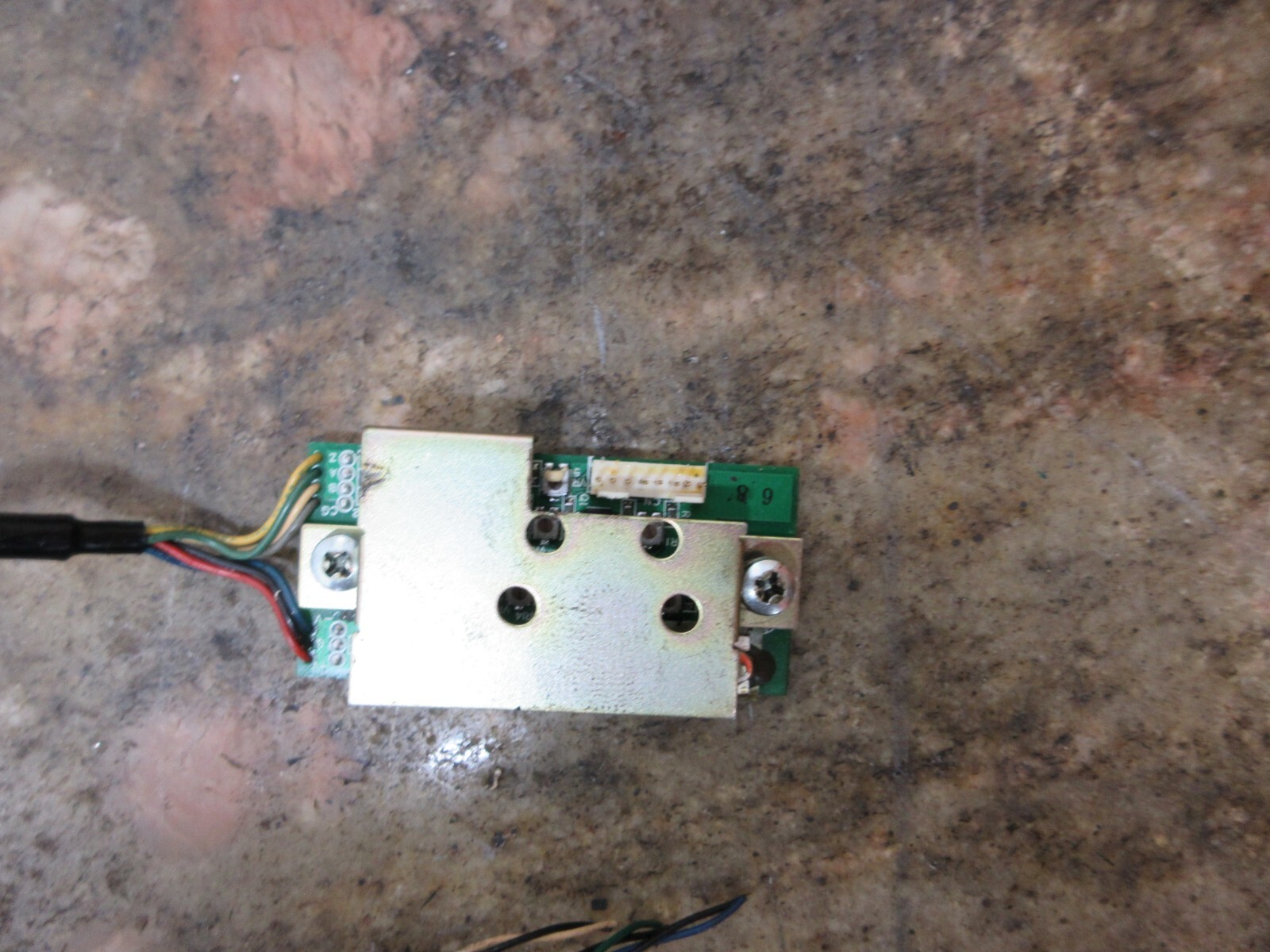 1999 MITSUBISHI TAMAGAWA ENCODER BOARD AU5589 6590-1382 SPINDLE MOTOR