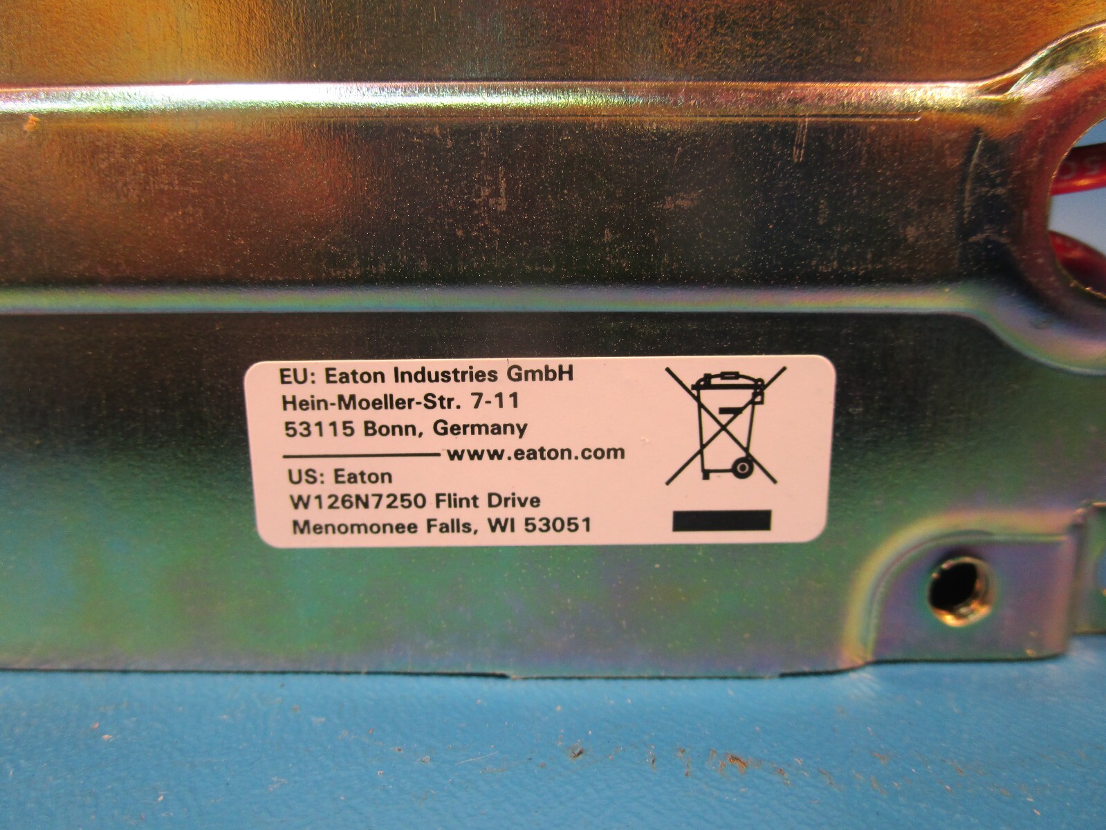 Eaton AN16GNY11AB, AN16YED40 ENHANCED COIL MOTOR STARTER, 600 VAC 45A 120V COIL