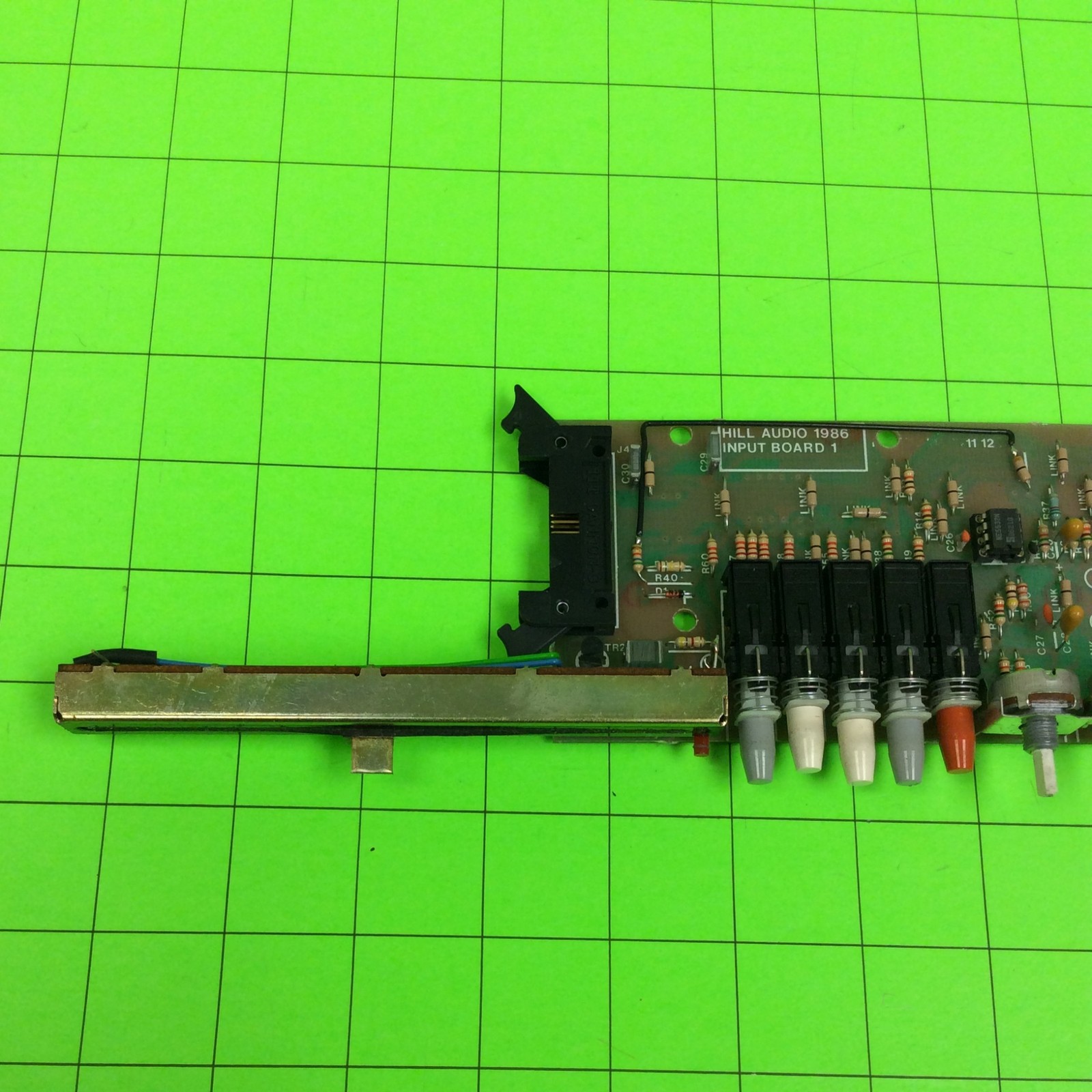 Hill MM1X Audio Mixer Input Board 1 (3 Ports)