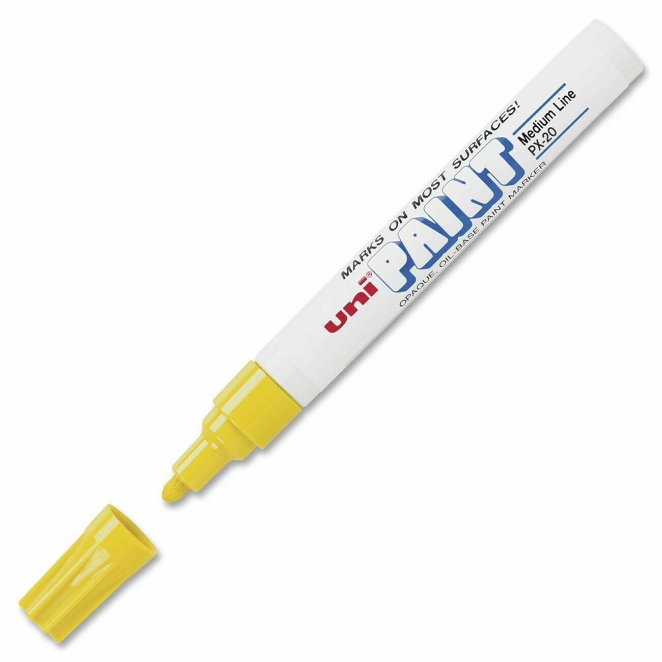 Sanford Uni-Paint Oil Based Medium Marker – 63605 Yellow Ink -3 pack