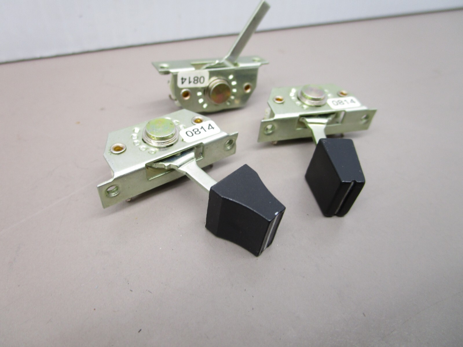 x3 Unbranded 0814 Miniature Slide Switch 4-Pole 4-Position