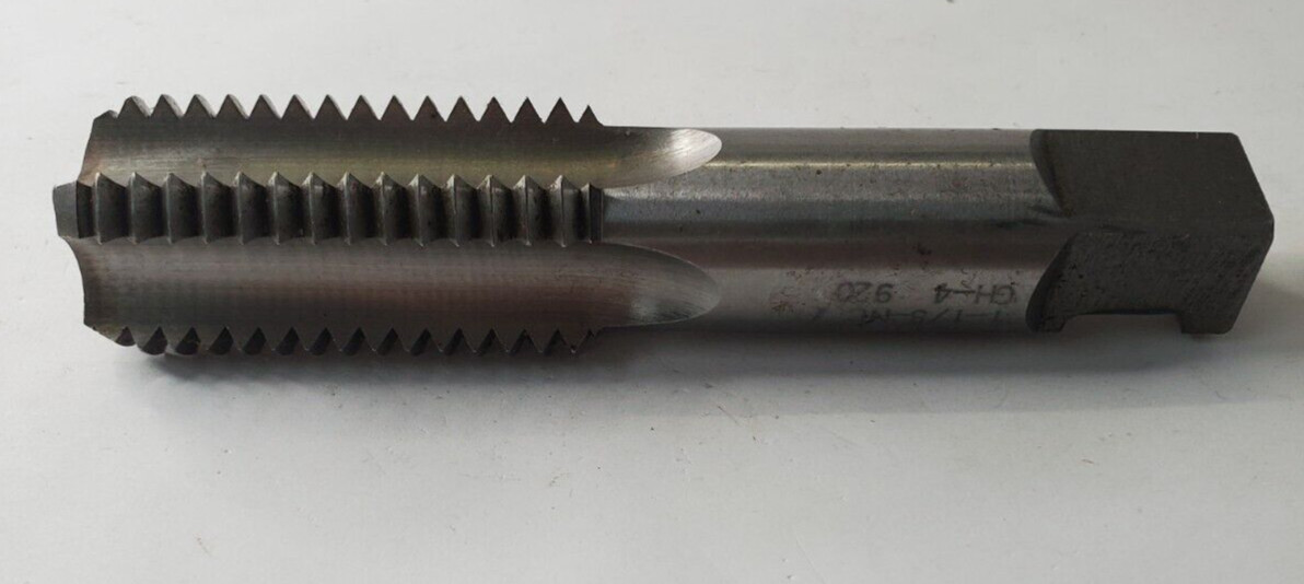 HANSON WHITNEY BOTTOMING TAP 1-1/4-12 NF HS G 37517 5-1/2 OAL 2-3/8″ LOC 4 FLUTE