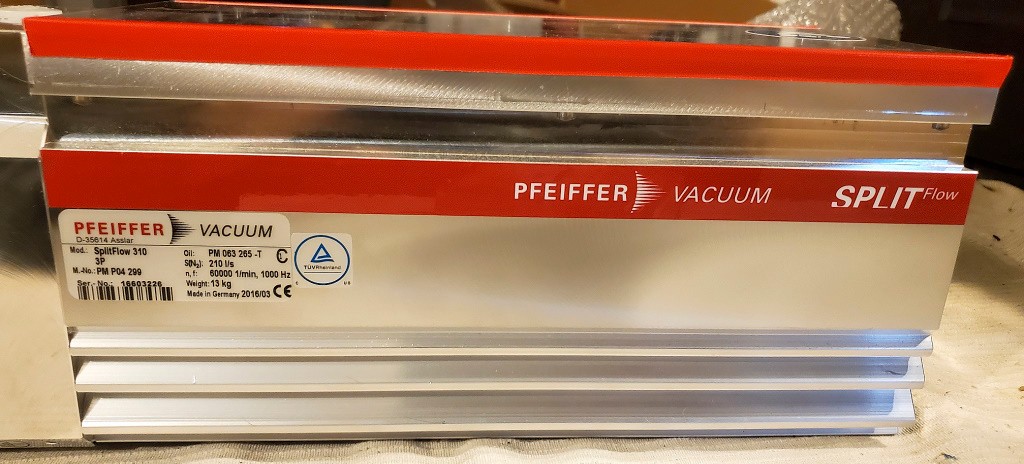 Pfeiffer SplitFlow 310 Turbo Pump Excellent !!!