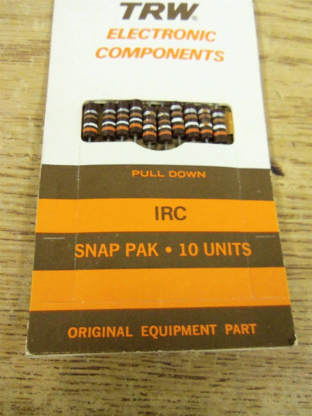 NEW TRW MIL-R-11 RC20 Carbon Composition Resistors 10-Pack *FREE SHIPPING*