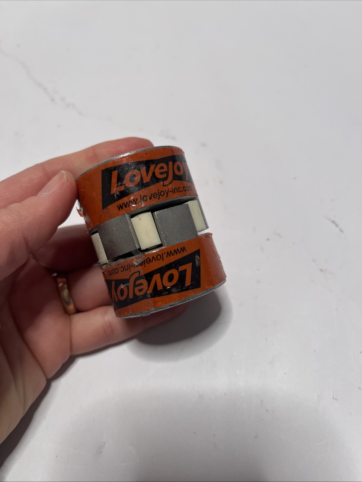 LOVEJOY L-075 .375 L075.375 Jaw Coupling Hubs With Spider Insert NEW