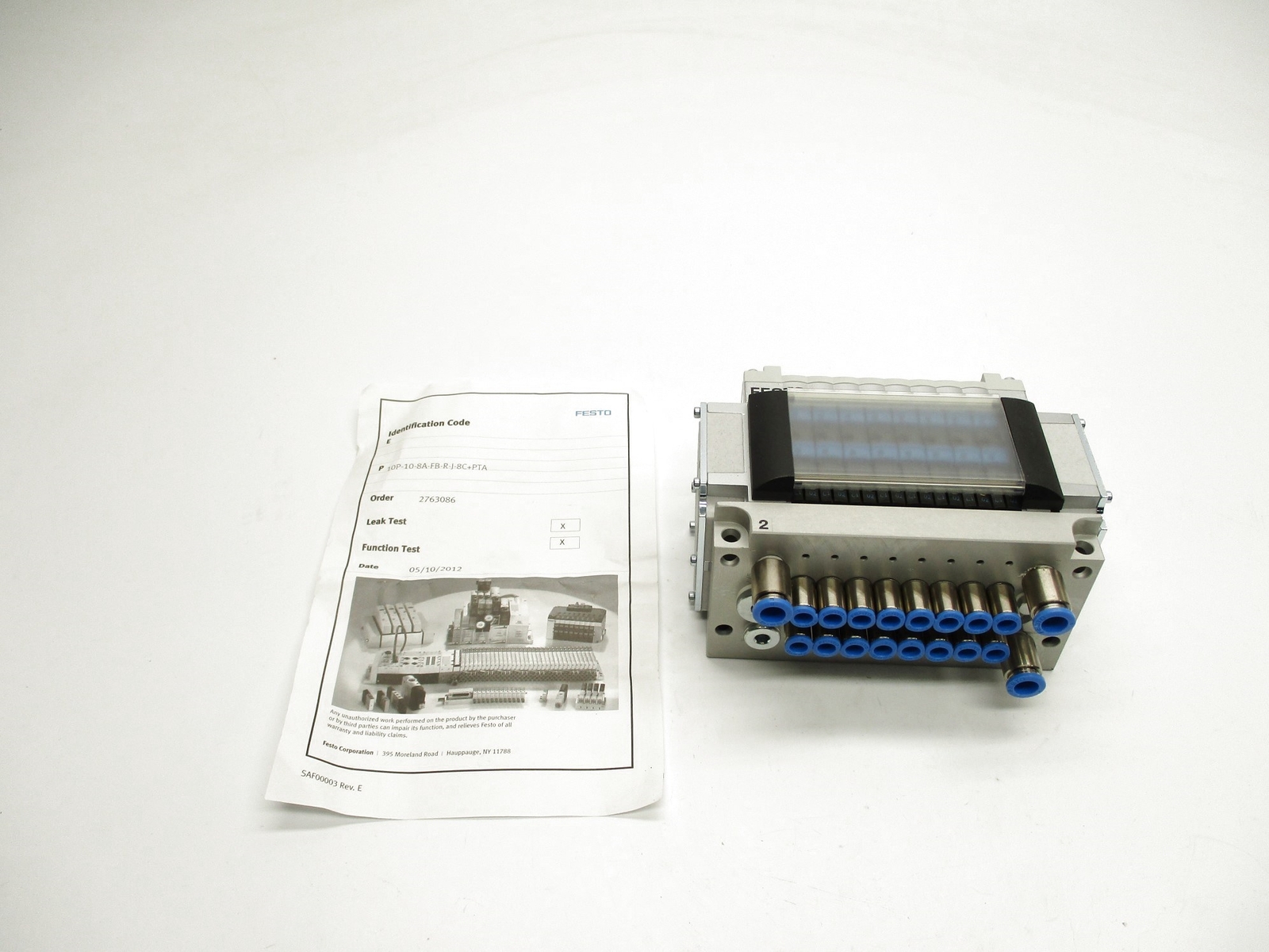 FESTO CPV10-VI-10P-10-8A-FB-R-J-8C+PTA NSNP