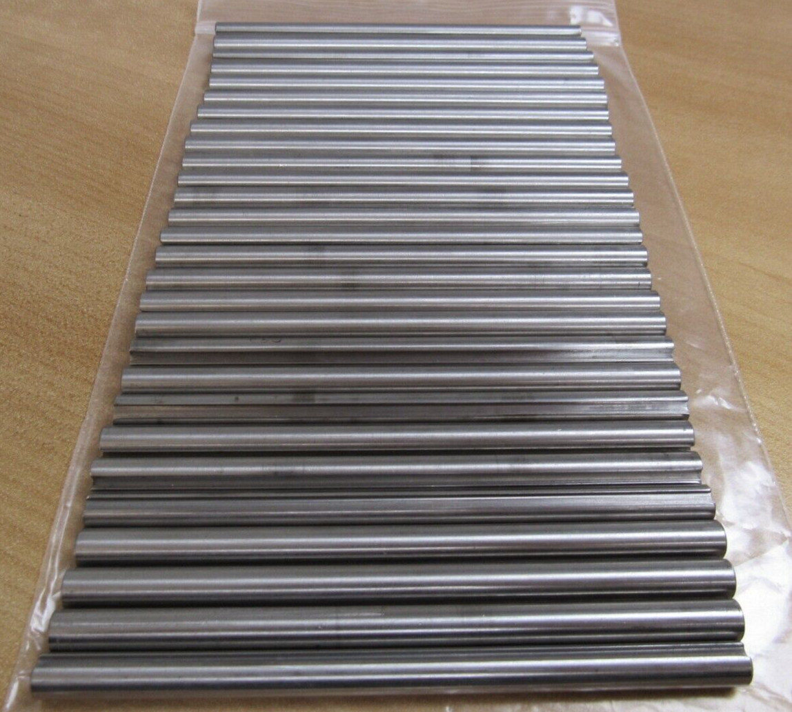 31x 303 Stainless Steel Shaft 5/16 Diameter Length 5″ Center Groove 0.094″