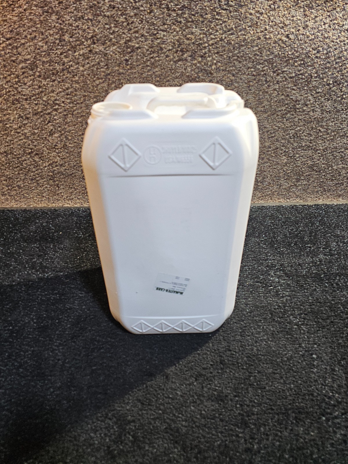 (QTY 2) McMaster-Carr 7 Gallon Shipping Jug Tighthead Container Rectangular