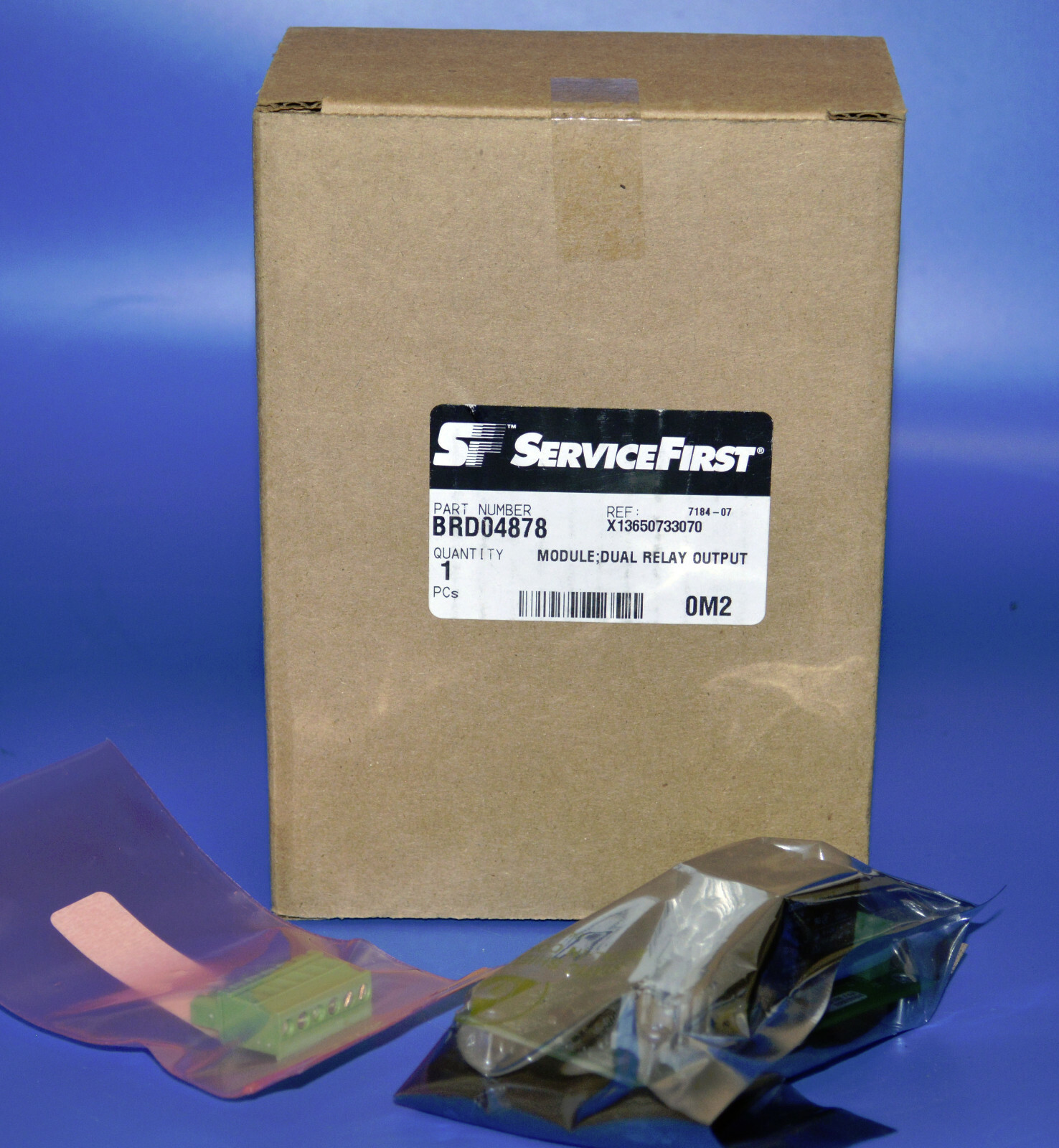 SERVICE FIRST TRANE BRD04878 OEM Dual Relay Output Board