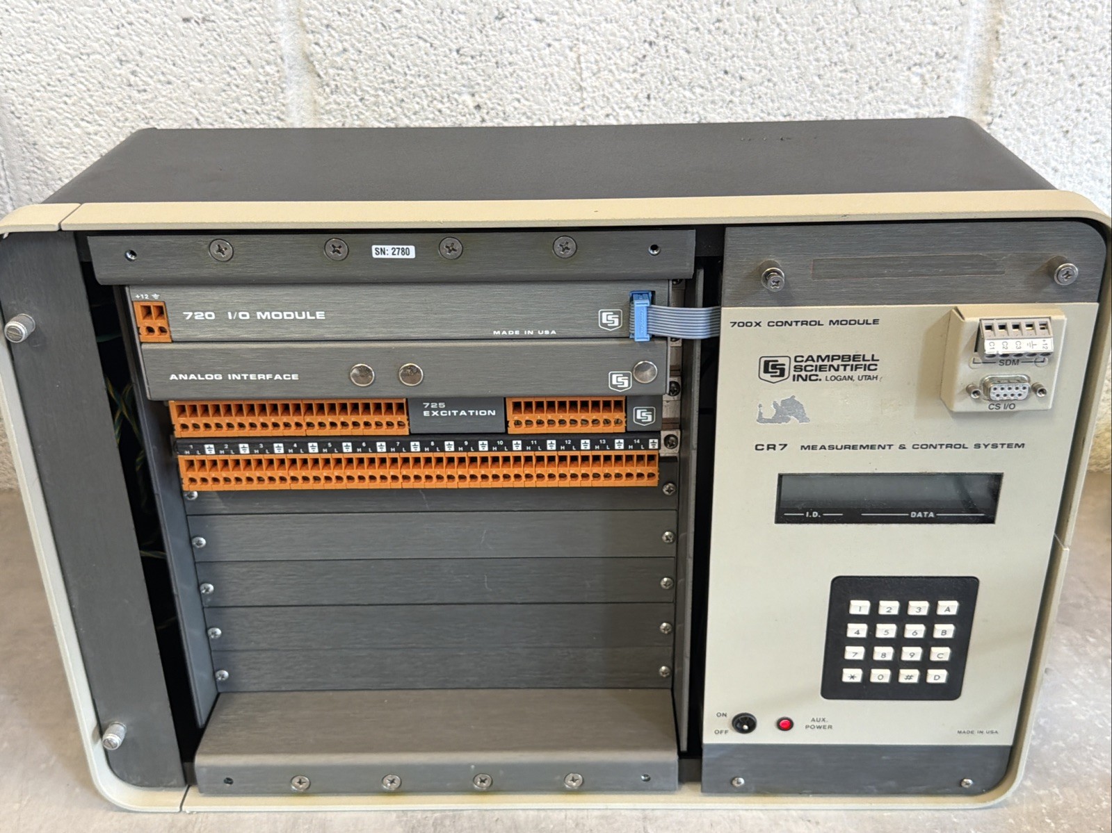Campbell Scientific CR7 700X Control System w/ 720 725 Modules
