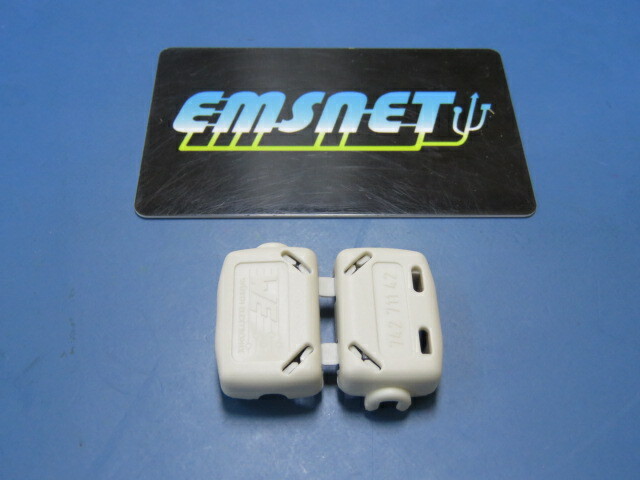 WÜRTH 742 711 42 Qty of 13 per Lot Ferrite Clamp On Cores STAR-TEC Snap White 2