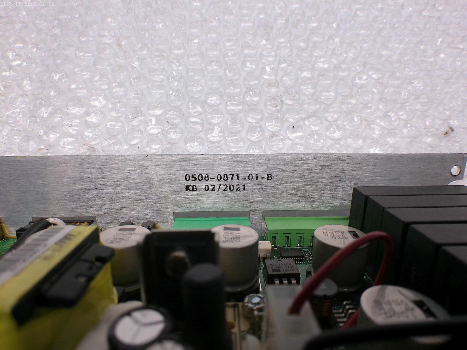 INDUSTRIAL SPARE 0508-0871-01-B CIRCUIT BOARD UNMP