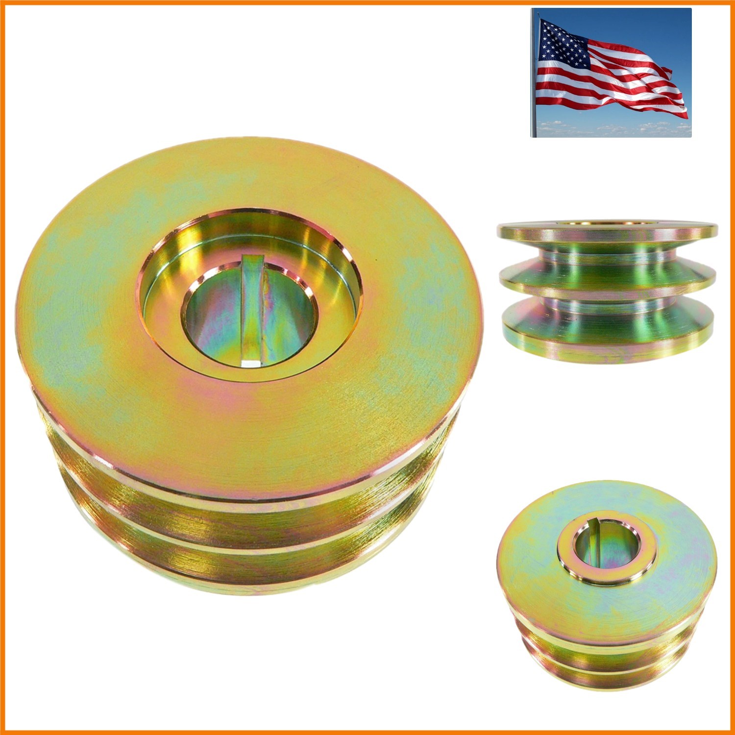 Pulley For Delco 25Si, 27Si, 29Si, 30Si Leece Neville Jb Series Alternators 1…