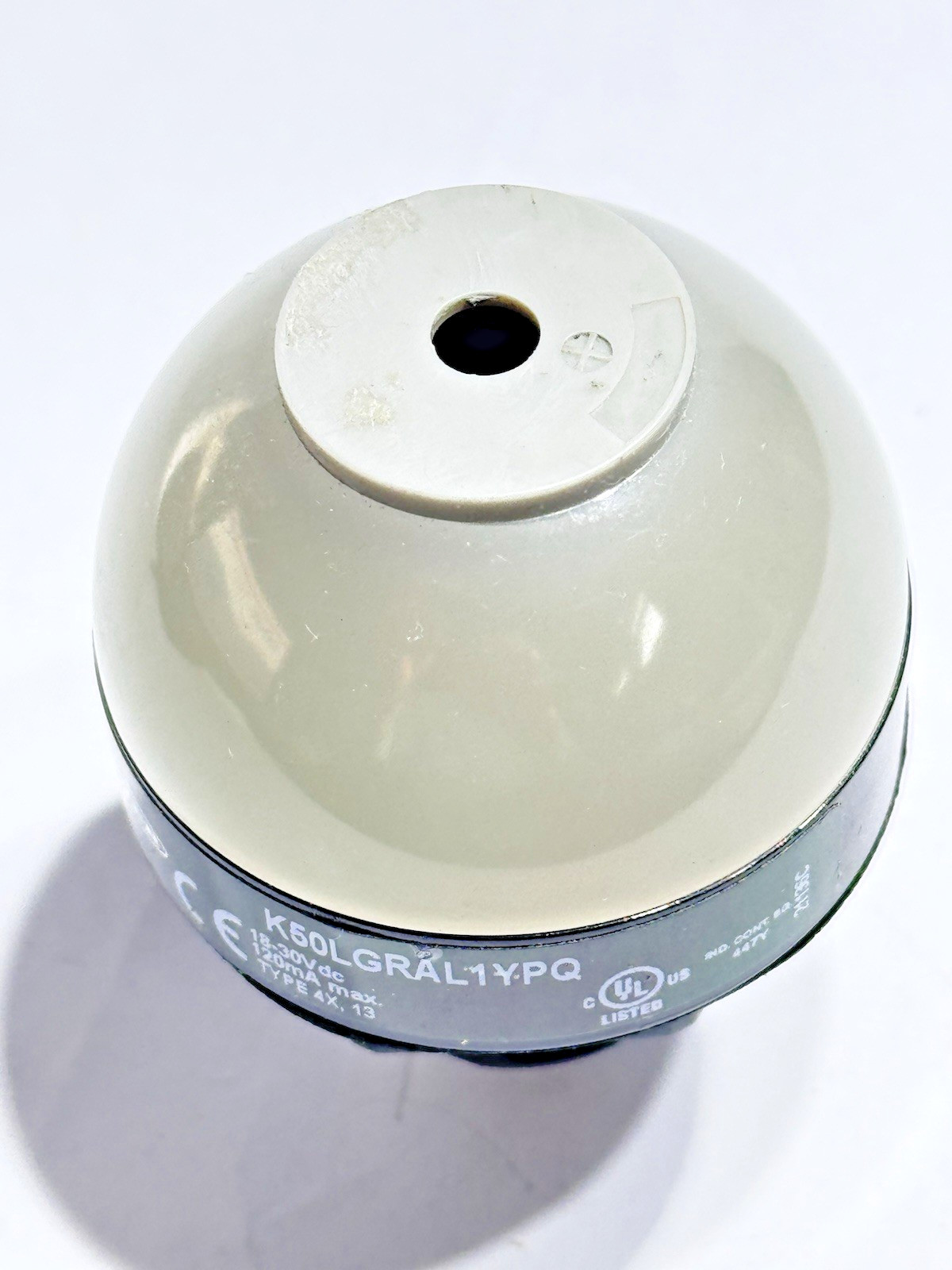 Banner K50LGRAL1YPQ K50 Series EZ-LIGHT: 3-Color Audible Indicator 18-30VDC