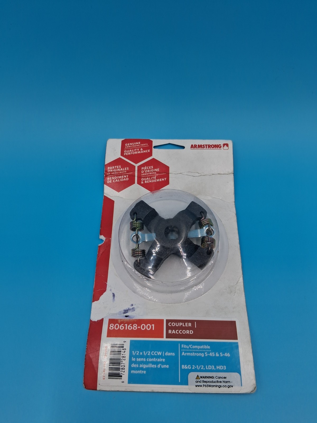 Armstrong Pumps 806168-001 Spring Coupler
